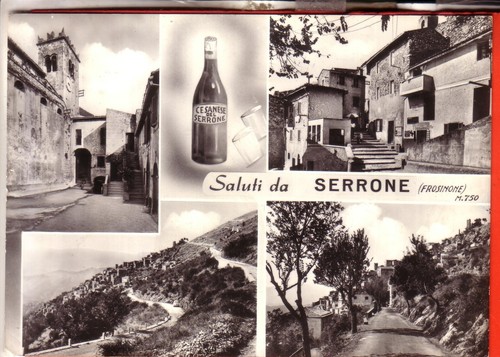 Cartolina serrone b n - serrone,