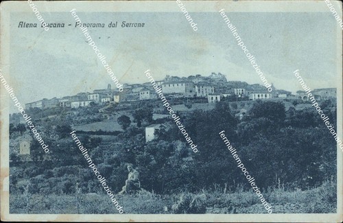 Bg409 cartolina atena - cartolina,