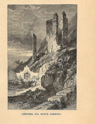 Stampa antica monte serrone - stampa,