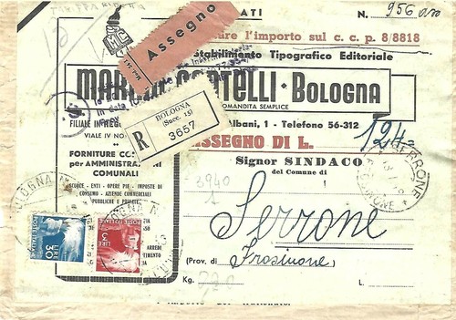 1948 busta pubblicitaria - 1948,