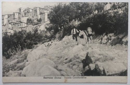 Cartolina serrone veduta - serrone,