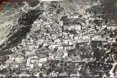 Cartolina serrone prov - serrone,